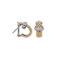 Orecchini Fope Donna Vendôme in Oro Diamante